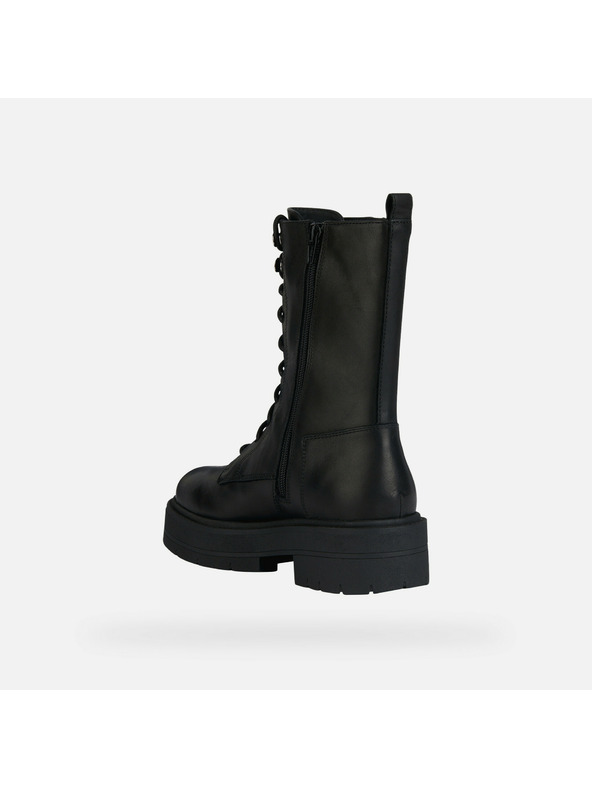 Geox Čierne dámske členkové topánky Geox Spherica EC7