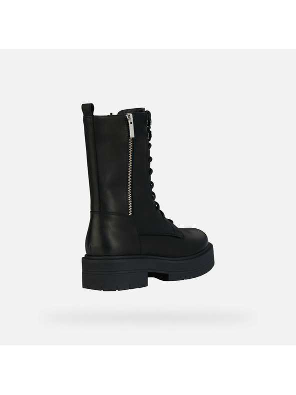 Geox Čierne dámske členkové topánky Geox Spherica EC7