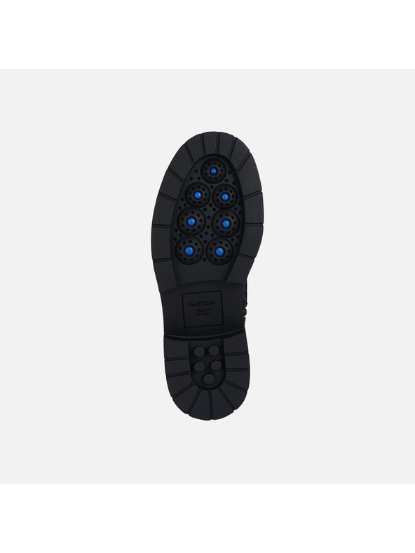 Geox Čierne dámske členkové topánky Geox Spherica EC7