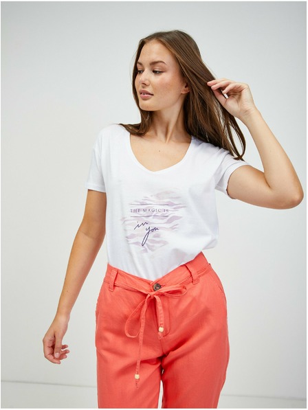 Orsay Biele tričko ORSAY