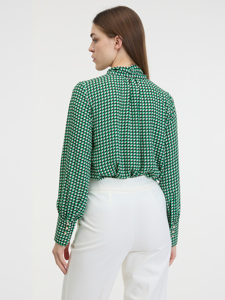 Orsay Zelená dámska vzorovaná blúzka ORSAY
