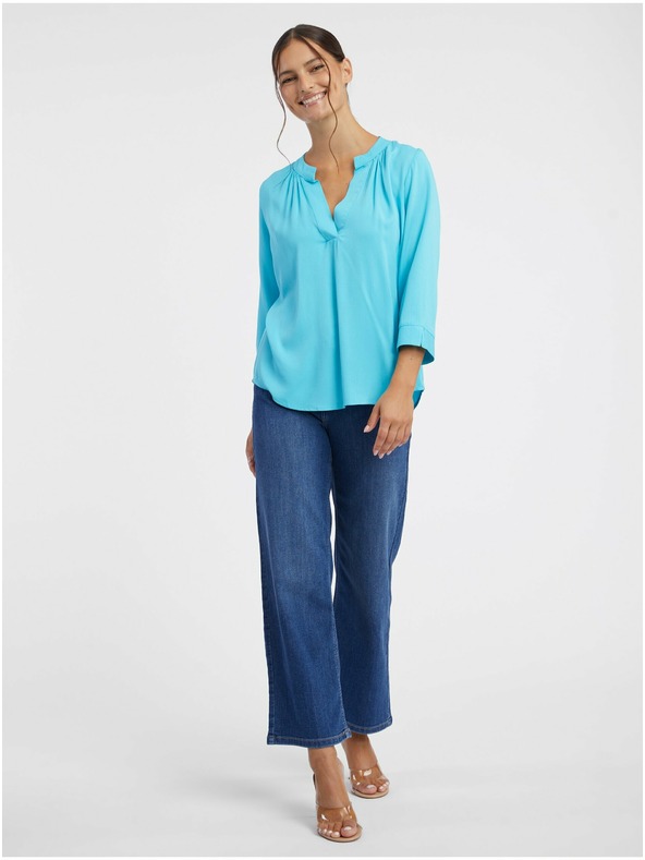 Orsay Tyrkysová dámska blúzka ORSAY