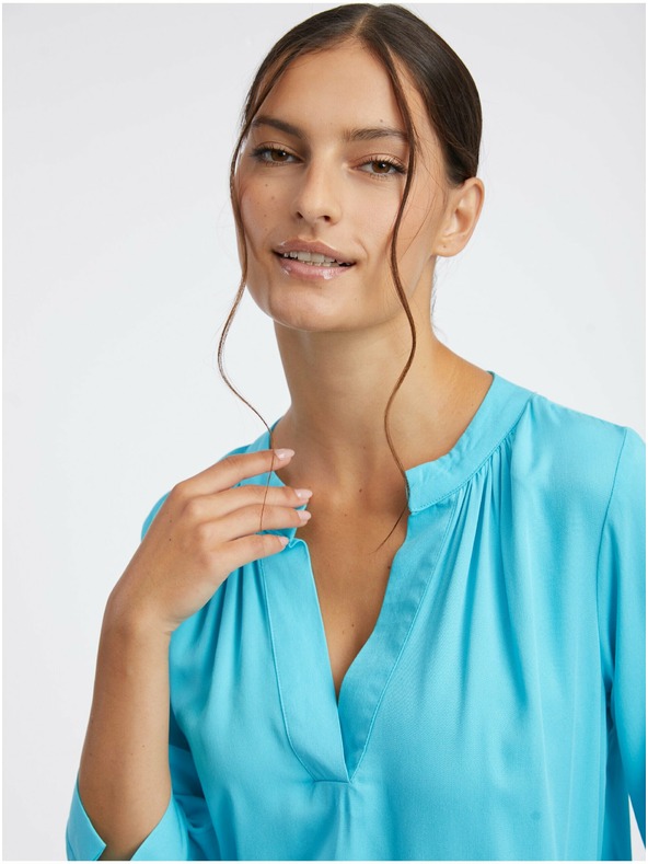 Orsay Tyrkysová dámska blúzka ORSAY