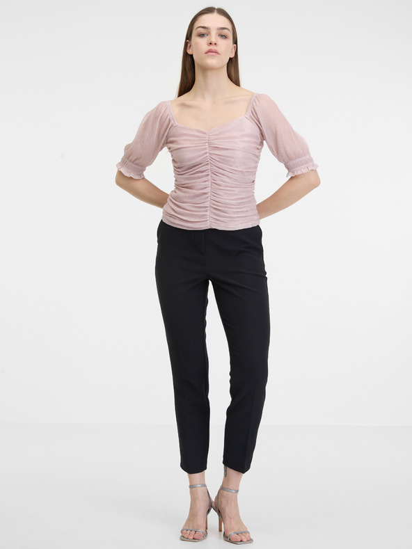 Orsay Svetloružová dámska blúzka ORSAY