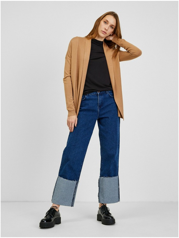 Orsay Hnedý dámsky kardigán ORSAY