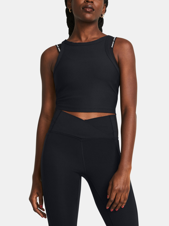 Under Armour Dámske tielko Under Armour Meridian Rib Crop Tank