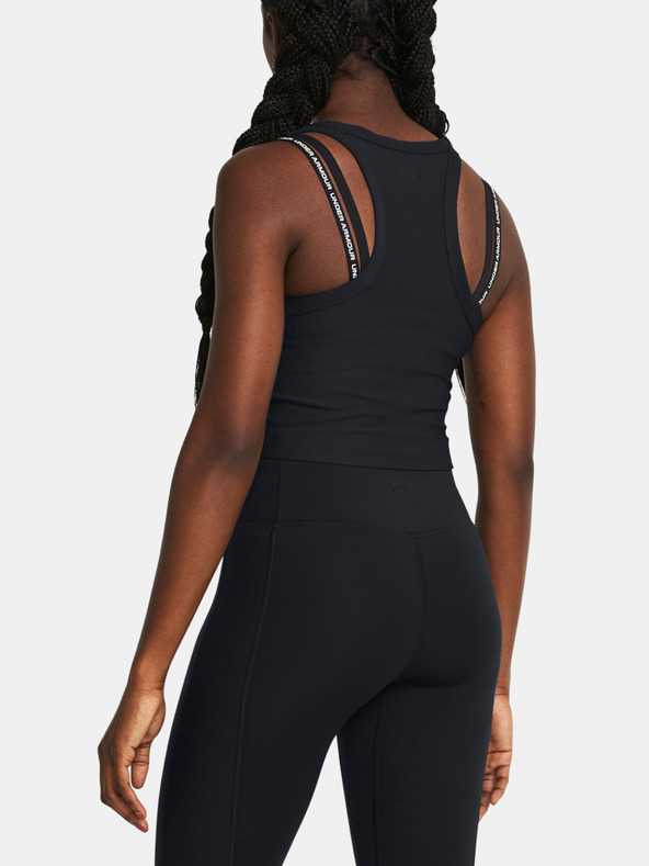 Under Armour Dámske tielko Under Armour Meridian Rib Crop Tank