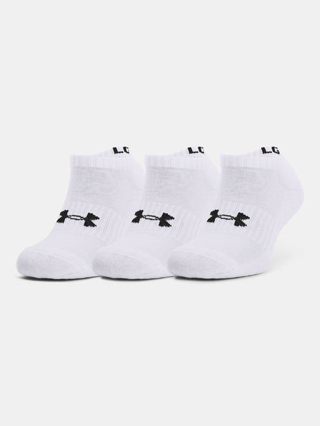 Under Armour Unisexové ponožky Under Armour Core No Show (3 páry)