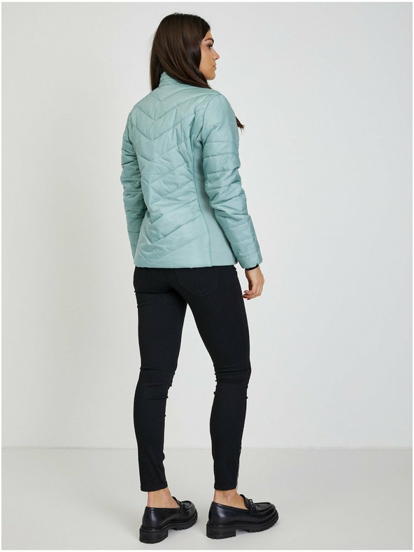 Orsay Zelená dámska ľahká prešívaná bunda ORSAY