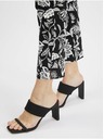 Orsay Bielo-čierne dámske vzorované nohavice ORSAY