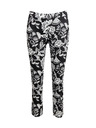 Orsay Bielo-čierne dámske vzorované nohavice ORSAY