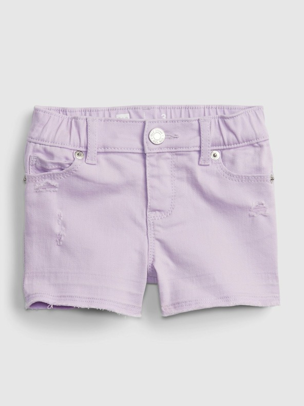 GAP Baby kraťasy purple GAP