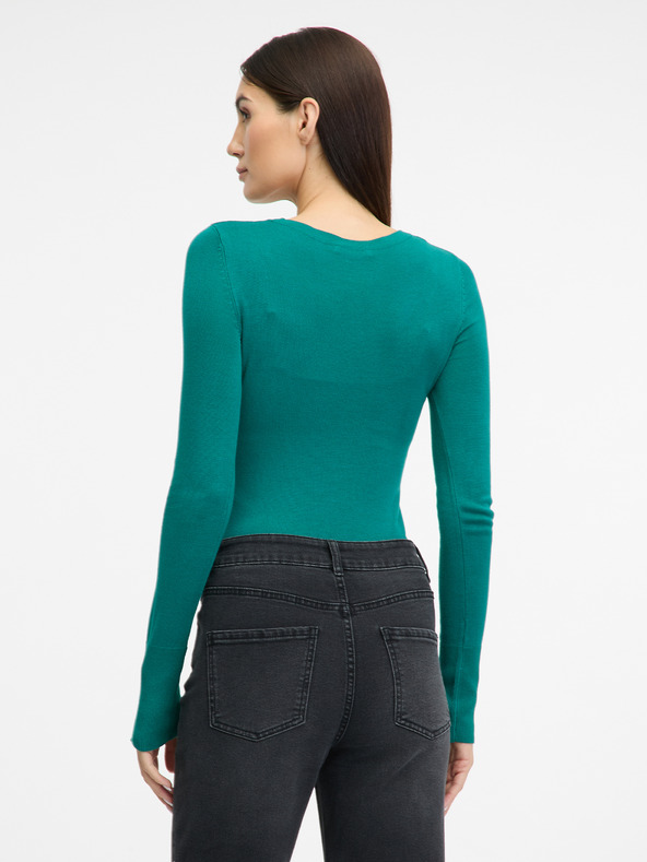 Orsay Zelený dámsky sveter ORSAY