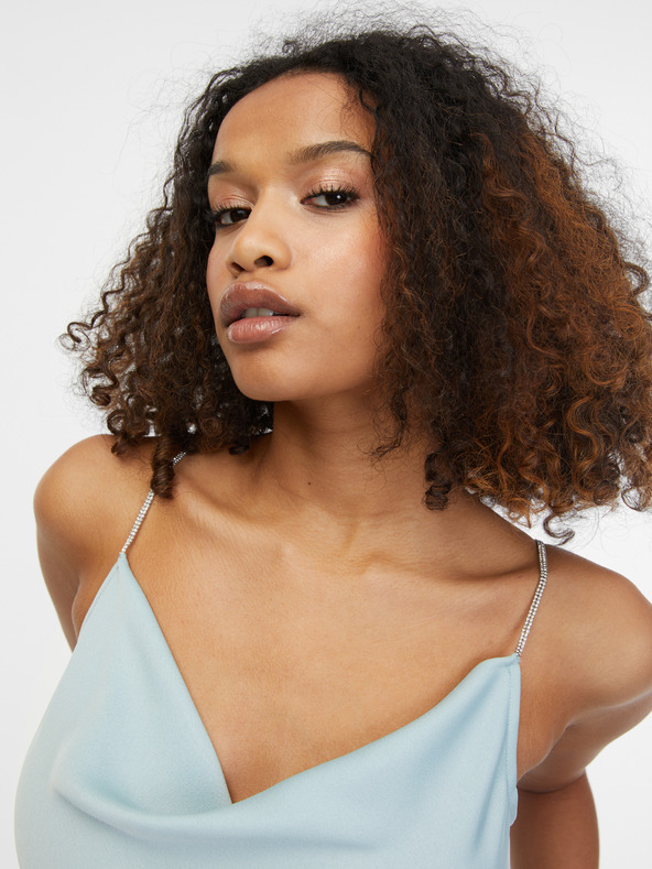 Orsay Mentolový dámsky saténový top ORSAY