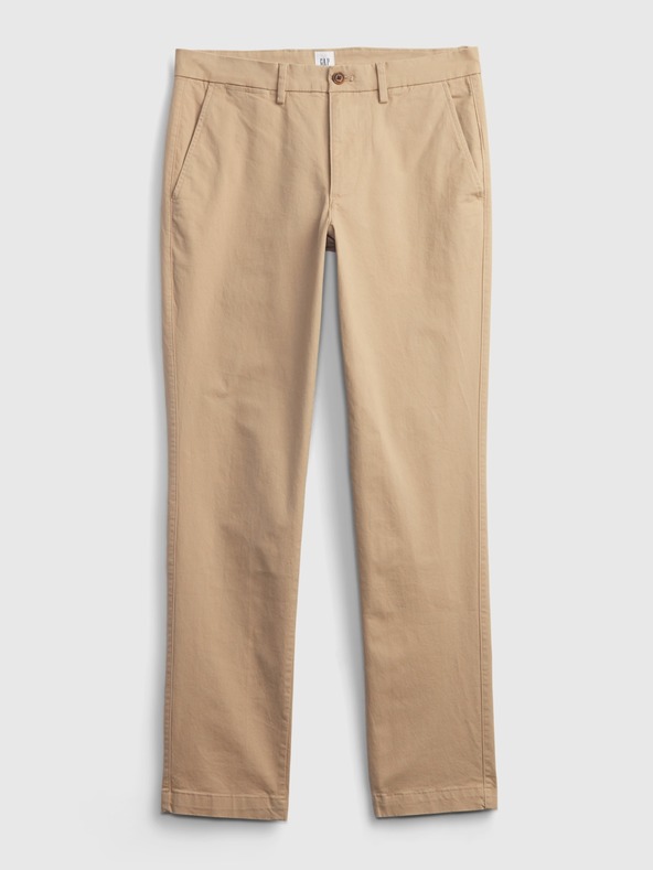 GAP Nohavice modern khaki in slim fit GapFlex GAP