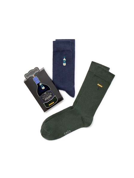 Celio Vianočné balenie ponožiek Sekt