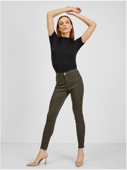 Orsay Khaki dámske nohavice ORSAY