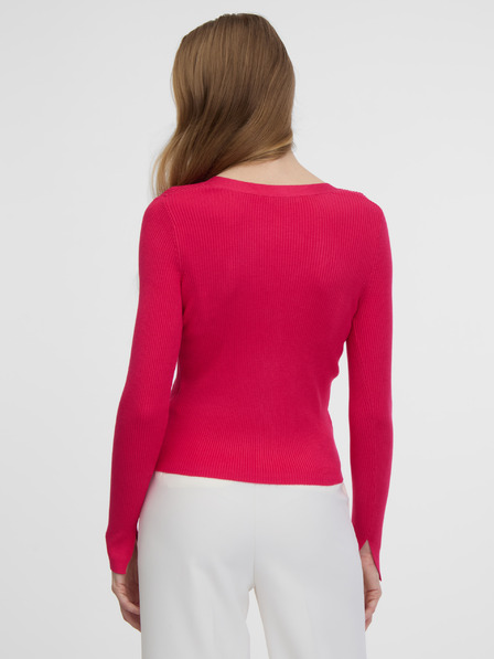 Orsay Tmavo ružový dámsky kardigan ORSAY