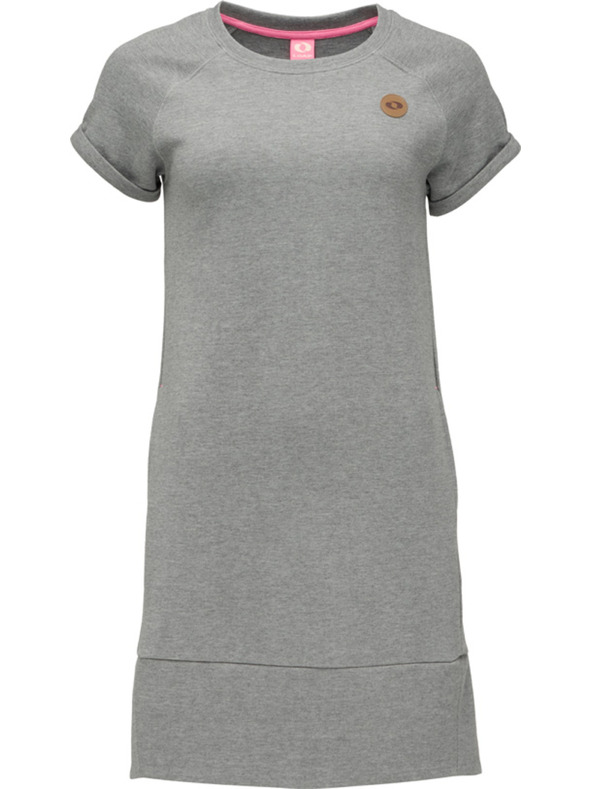 Loap LOAP ECZANA Šedé dámske šaty