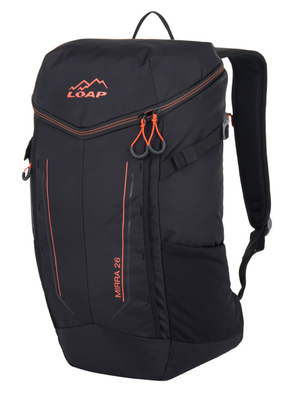 Loap Oranžovo-čierny outdoorový batoh LOAP MIRRA 26 l