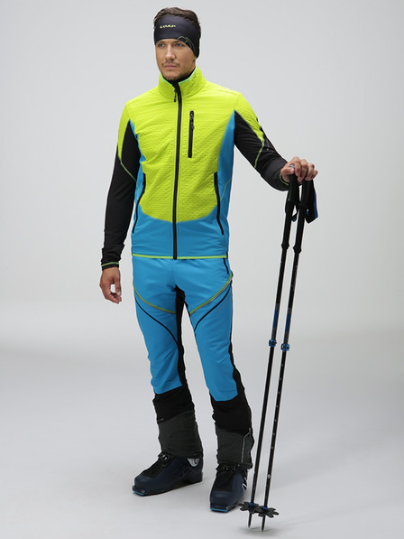 Loap Zeleno-modrá pánska športová bunda LOAP UXNAR