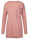 Loap Svetloružová dámska košeľa LOAP Abvera