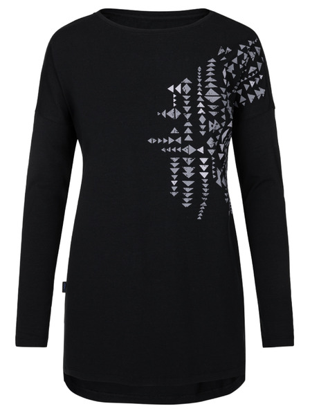 Loap Čierne dámske tričko LOAP Abvera