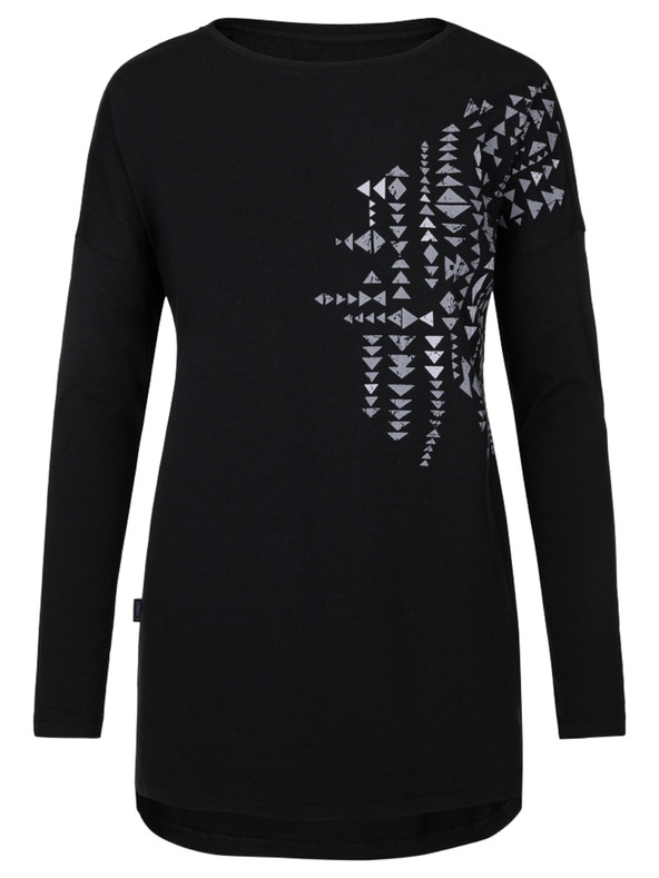 Loap Čierne dámske tričko LOAP Abvera