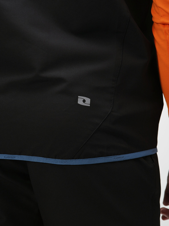 Loap Čierna pánska vesta LOAP Urkel