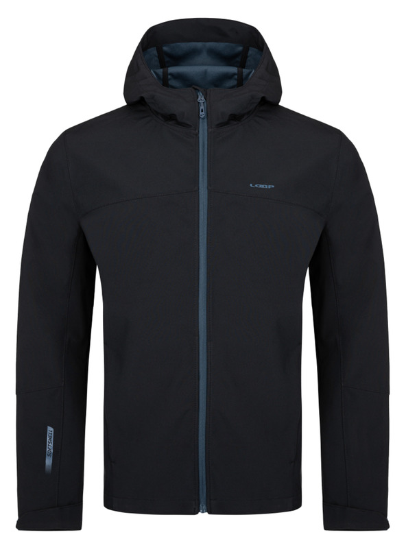 Loap Čierna pánska softshellová bunda LOAP LADOR
