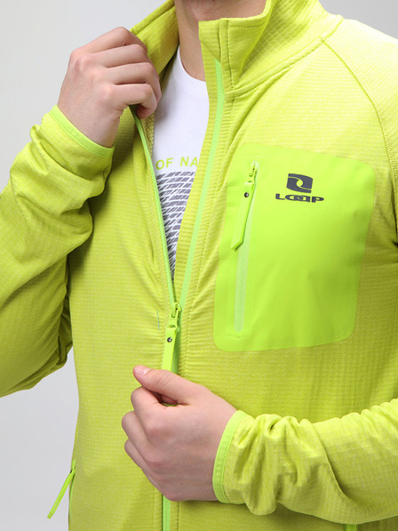 Loap Svetlozelená pánska mikina LOAP MOTOL