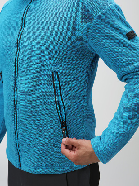 Loap Modrá pánska mikina LOAP GAELMAR