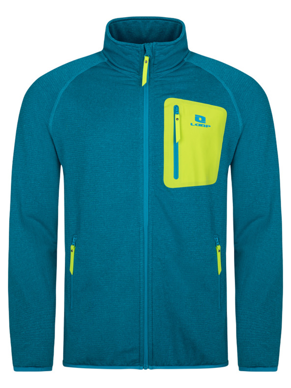 Loap Modrá pánska mikina LOAP MOTOL