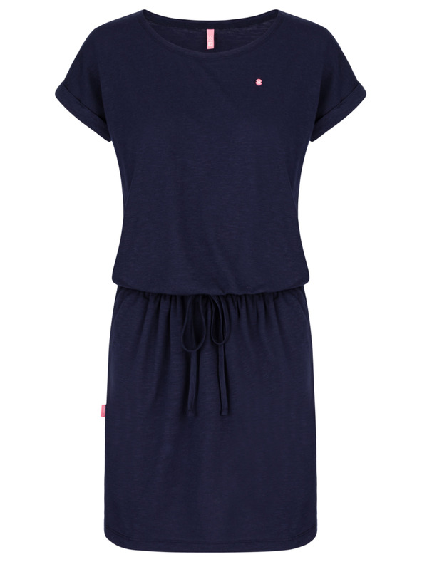 Loap Tmavomodré dámske letné šaty LOAP BLADANA