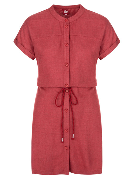 Loap Červené dámske letné šaty LOAP NELLA