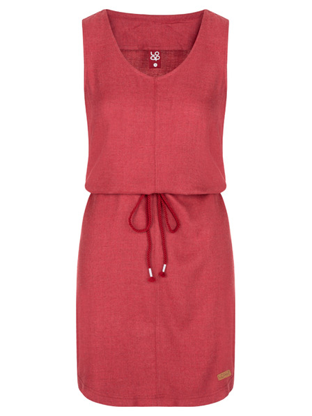 Loap Červené dámske letné šaty LOAP NECLA