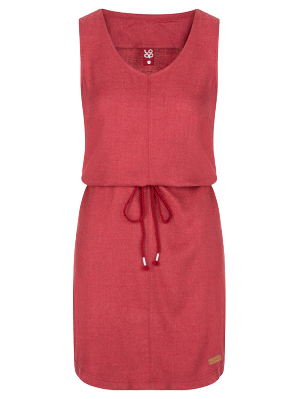 Loap Červené dámske letné šaty LOAP NECLA