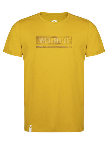 Loap Žlté pánske tričko LOAP Brelom