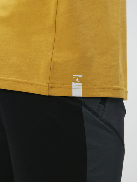 Loap Žlté pánske tričko LOAP Brelom