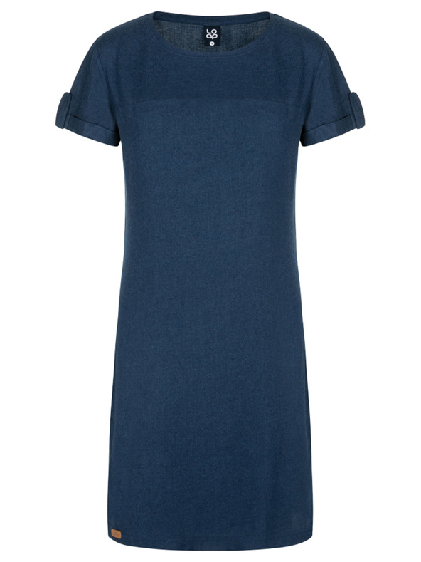 Loap Dámske tmavomodré šaty LOAP Nebraska