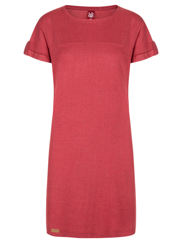 Loap Červené dámske šaty LOAP NEBRASKA