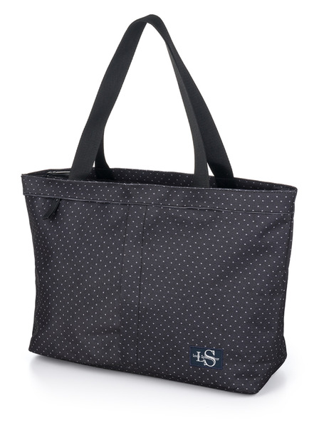 Loap Čierna dámska bodkovaná taška LOAP ARTANA