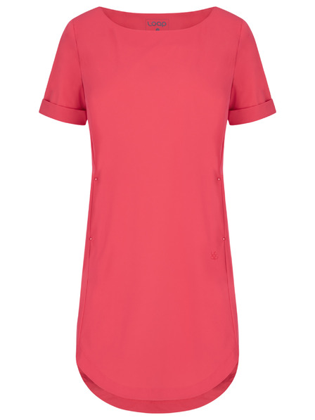 Loap Tmavoružové dámske šaty LOAP Ubakala