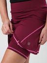 Loap Tmavoružová dámska športová sukňa LOAP Mendeline