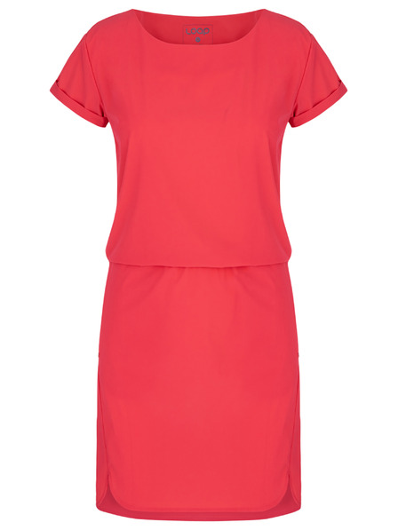 Loap Tmavoružové dámske letné šaty LOAP UBULINA