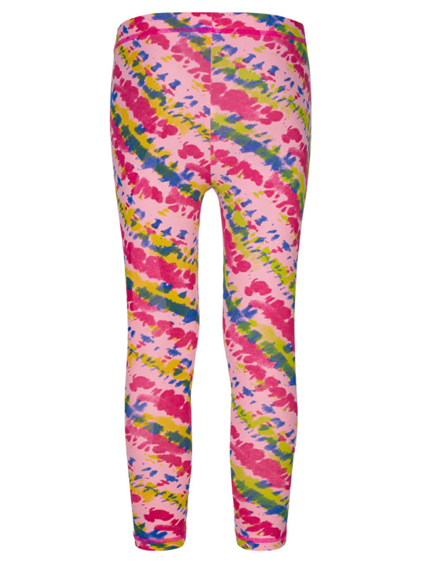 Loap Tmavoružové dievčenské vzorované legíny LOAP BYKALA