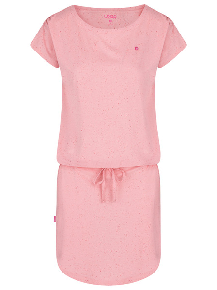 Loap Ružové dámske letné šaty LOAP BURGET
