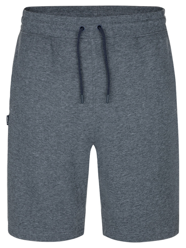 Loap Tmavomodré pánske teplákové šortky LOAP ECYKL