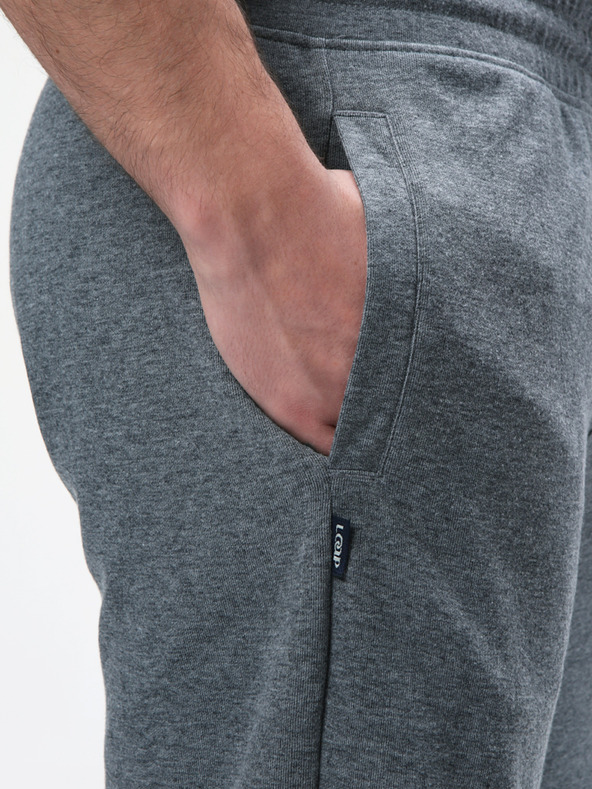 Loap Tmavomodré pánske teplákové šortky LOAP ECYKL