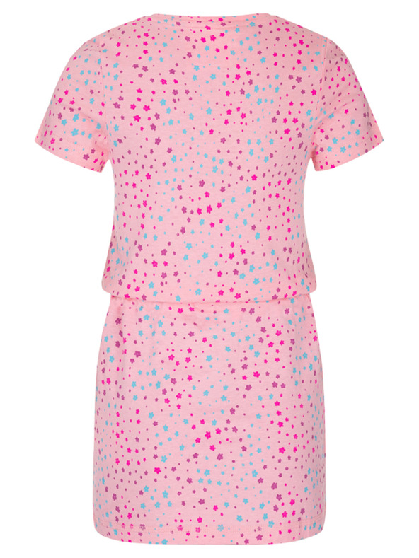 Loap Ružové dievčenské vzorované šaty LOAP BESNA